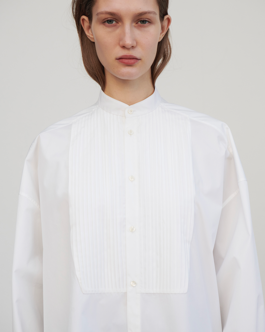 Tuxedo Shirt Dress Mini